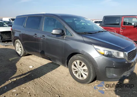 2017 Kia Sedona Lx from USA, damaged, VIN KNDMB5C11H6251261